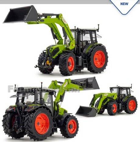 Claas Axos 3.95 + FL100 voorlader 1:32 ROS 302655     