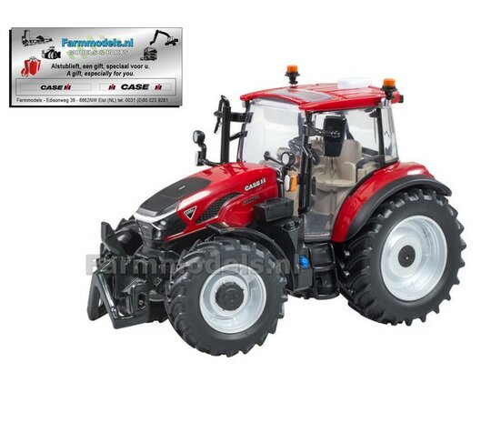 Case-IH Farmall 120C - 2025 incl. FREEGIFT VOORRUIT STICKERSET 1:32 Britains  43428    