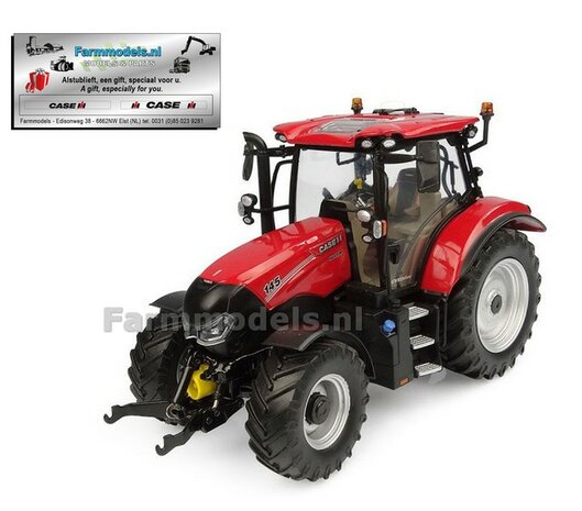 Case-IH Maxxum 145 CVX  2023 incl. FREEGIFT VOORRUIT STICKERSET 1:32 Universal Hobbies UH6462   