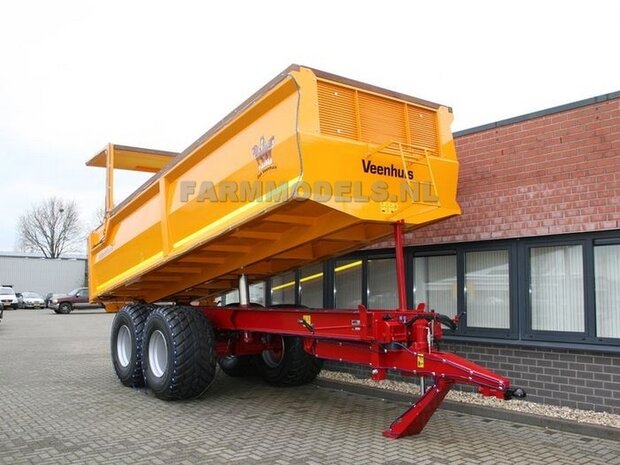 Jan Veenhuis Tandem as Landbouw Kipper JVLK 19000 Bouwpakket 1:32 (HTD)  SUPERSALE             