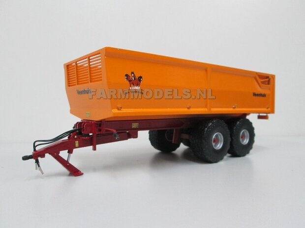 Jan Veenhuis Tandem as Landbouw Kipper JVLK 19000 Bouwpakket 1:32 (HTD)  SUPERSALE             