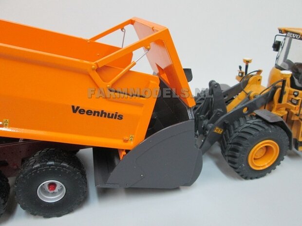 Jan Veenhuis Tandem as Landbouw Kipper JVLK 19000 Bouwpakket 1:32 (HTD)  SUPERSALE             