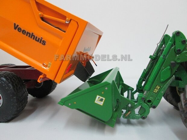 Jan Veenhuis Tandem as Landbouw Kipper JVLK 19000 Bouwpakket 1:32 (HTD)  SUPERSALE             