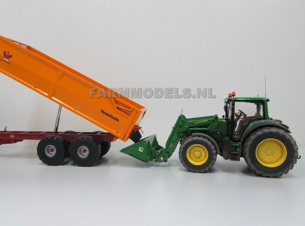 Jan Veenhuis Tandem as Landbouw Kipper JVLK 19000 Bouwpakket 1:32 (HTD)  SUPERSALE             