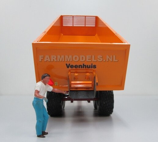 Jan Veenhuis Tandem as Landbouw Kipper JVLK 19000 Bouwpakket 1:32 (HTD)  SUPERSALE             