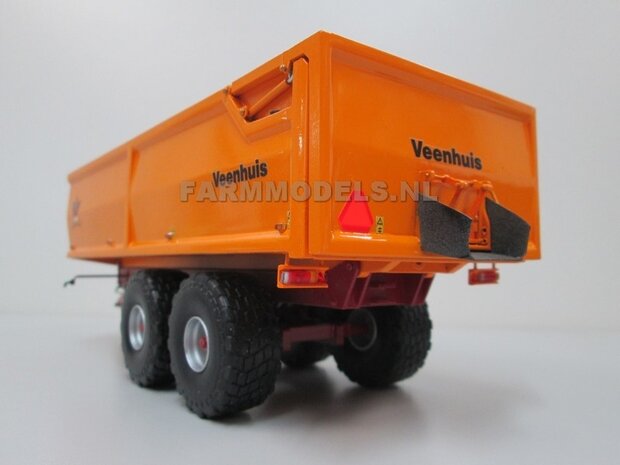 Jan Veenhuis Tandem as Landbouw Kipper JVLK 19000 Bouwpakket 1:32 (HTD)  SUPERSALE             