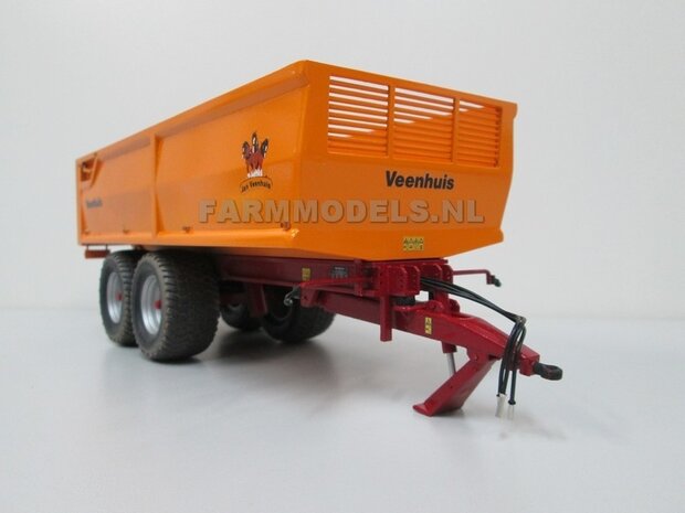 Jan Veenhuis Tandem as Landbouw Kipper JVLK 19000 Bouwpakket 1:32 (HTD)  SUPERSALE             