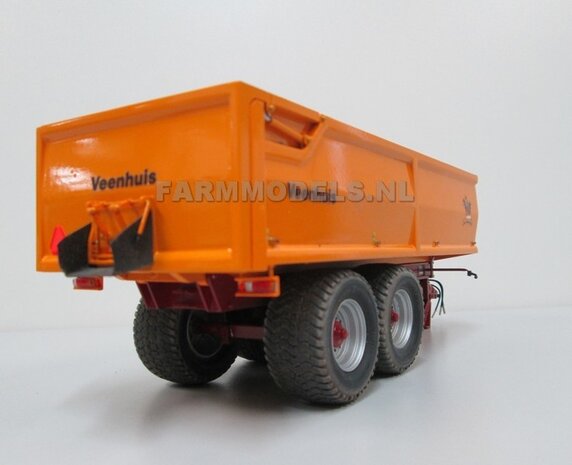 Jan Veenhuis Tandem as Landbouw Kipper JVLK 19000 Bouwpakket 1:32 (HTD)  SUPERSALE             