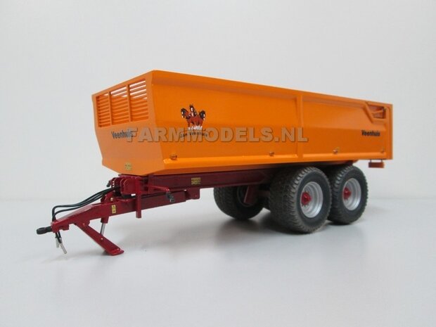 Jan Veenhuis Tandem as Landbouw Kipper JVLK 19000 Bouwpakket 1:32 (HTD)  SUPERSALE             