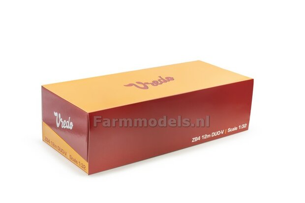 Vredo ZB4 12m Duo-V  12 meterse zodenbemester/ sleepslang bemeste met DUO V-schijven (uitgeklapt 1:32 =37.5cm breed!!) + FREE GIFT  1:32   UH6828
