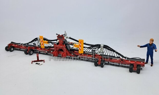 Vredo ZB4 12m Duo-V  12 meterse zodenbemester/ sleepslang bemeste met DUO V-schijven (uitgeklapt 1:32 =37.5cm breed!!) + FREE GIFT  1:32   UH6828