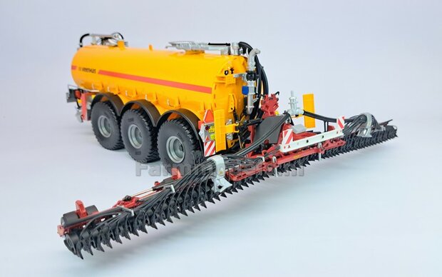 Vredo ZB4 12m Duo-V  12 meterse zodenbemester/ sleepslang bemeste met DUO V-schijven (uitgeklapt 1:32 =37.5cm breed!!) + FREE GIFT  1:32   UH6828