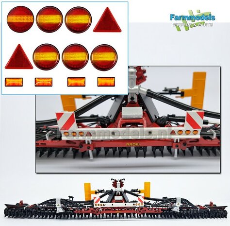 Combi-Deal: Vredo ZB4 12m Duo-V zodenbemester UH6828 + Veenhuis Profiline 29.000 Tridem asser Full Options mesttank UH6411 + FREE GIFT GLIMMERSET  1:32 
