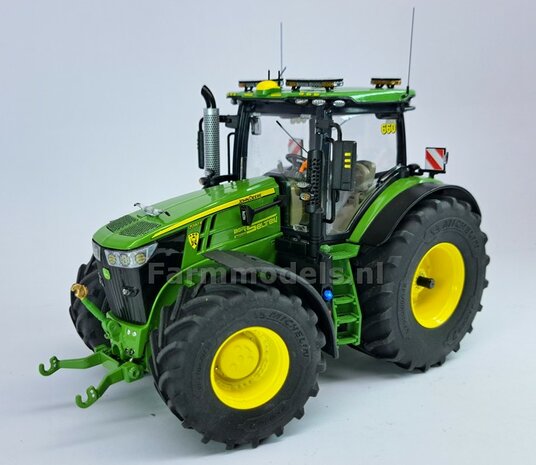 &Oslash; 54.8 x 25.8 mm: JD 7R Series: 2x Michelin Axiobib2 Banden + RESIN Velgen BLANK Geleverd 1:32    Farmmodels Premium Line Series 