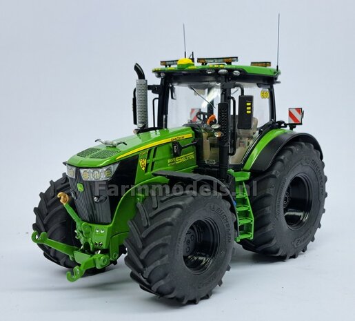 &Oslash; 54.8 x 25.8 mm: JD 7R Series: 2x Michelin Axiobib2 Banden + RESIN Velgen BLANK Geleverd 1:32    Farmmodels Premium Line Series 