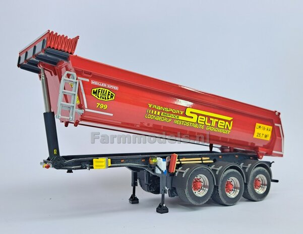 2x FAD Naafdop &Oslash; 8mm  Resin, KRAMPE ROOD  (Vicon HP1600 Margemodels ROOD) gespoten geleverd  1:32  Farmmodels 