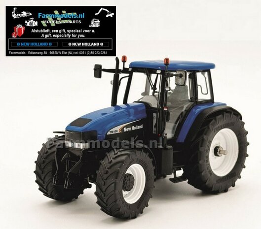 New Holland TM190 G1 met fronthef + FREE GIFT VOORRUIT STICKER SET ROS 1:32  30268.6     LEVERBAAR AUG. '26/AVAILABLE AUG '26  