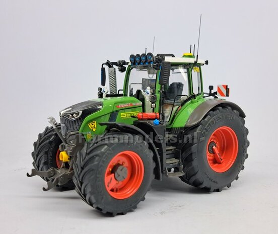 &Oslash; 67.7 x 31.2 mm: FENDT 728: 2x Vredestein Banden met RESIN velgen FENDT TERRA RED Gespoten geleverd  1:32   Farmmodels Premium Line Series 