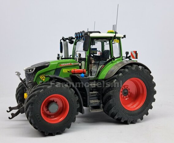 COMBI SET: 2x &Oslash; 51 mm + 2x &Oslash; 68 mm: Fendt 728 Wiking Bandenset BLANK  1:32  PERFECT-32 P28 + P29