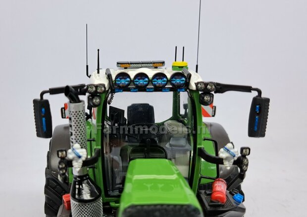 COMBI SET: 2x &Oslash; 51 mm + 2x &Oslash; 68 mm: Fendt 728 Wiking Bandenset BLANK  1:32  PERFECT-32 P28 + P29