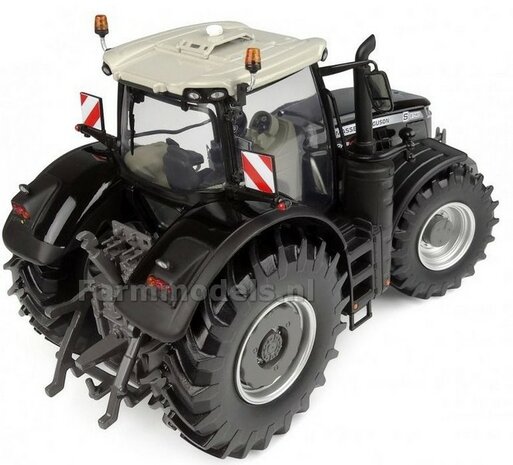 BLACK EDITION Massey Ferguson 8740 S LIM. ED. 750 st.  FREE GIFT VOORRUIT STICKERSET1:32 Universal Hobbies  UH7280    LEVERBAAR OKT. '26/AVAILABLE OCT. '26