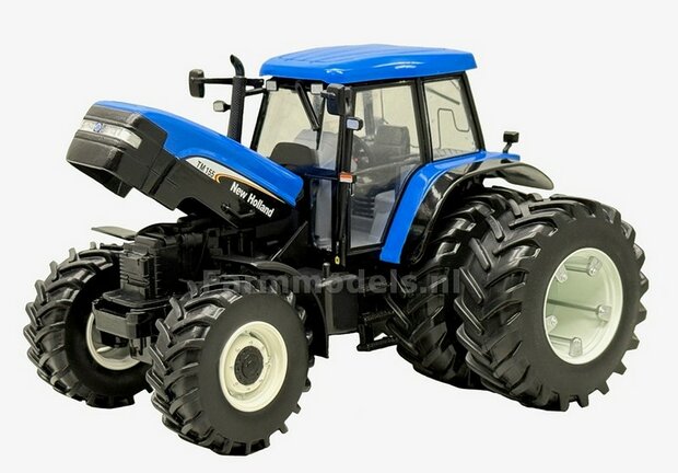 New Holland TM155 met dubbellucht achter + FREE GIFT VOORRUIT STICKER SET  Replicagri 1:32  REP295     SNEL LEVERBAAR/AVAILABLE SOON   