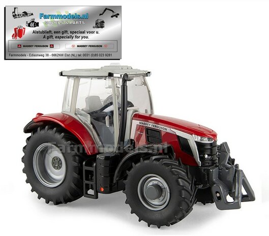 Massey Ferguson 6S.180 TR + FREE GIFT VOORRUIT STICKERSET 1:32  ERTL  16447     NB2B    MEGA SALE/LAST ONES/OP=OP