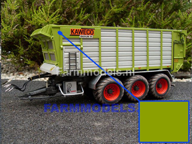 Claas GROEN - Farmmodels series Spuitbus / Spraypaint - Farmmodels series = Industrie lak, 400ml. ook voor schaal 1:1 zeer geschikt                                                                                               