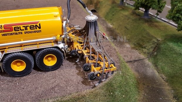 6x Steunwielen t.b.v. Terraject 300 VMR Veenhuis Bouwpakket / Buildingkit 1:32 (HTD)