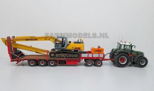 Long Reach Giek BECO + snelwisselset BOUWKIT t.b.v. Hitachi 210 Zaxis/ New Holland 215 ROS  1:32 (incl. snelwisselset) (HTD)                