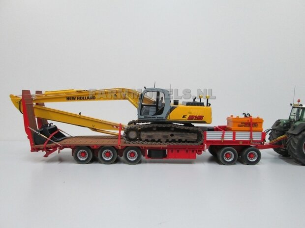 Long Reach Giek BECO + snelwisselset BOUWKIT t.b.v. Hitachi 210 Zaxis/ New Holland 215 ROS  1:32 (incl. snelwisselset) (HTD)                