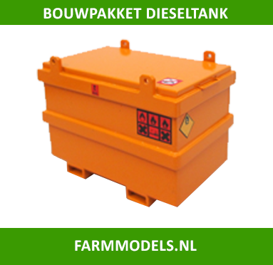 Dieseltank Simple Bouwkit (geleverd exclusief stickers) 1:32 (HTD)