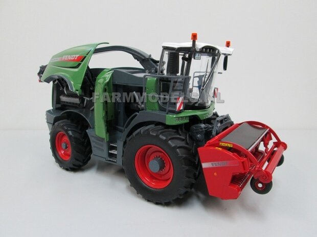 COMBI-SET: 2x Fendt Katana 85 Wiking = 1x Katana 85 met maisbek + 1x Katana 85 met graspickup  1:32   NB2B