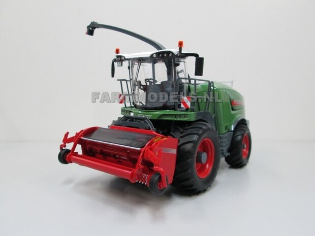 COMBI-SET: 2x Fendt Katana 85 Wiking = 1x Katana 85 met maisbek + 1x Katana 85 met graspickup  1:32   NB2B