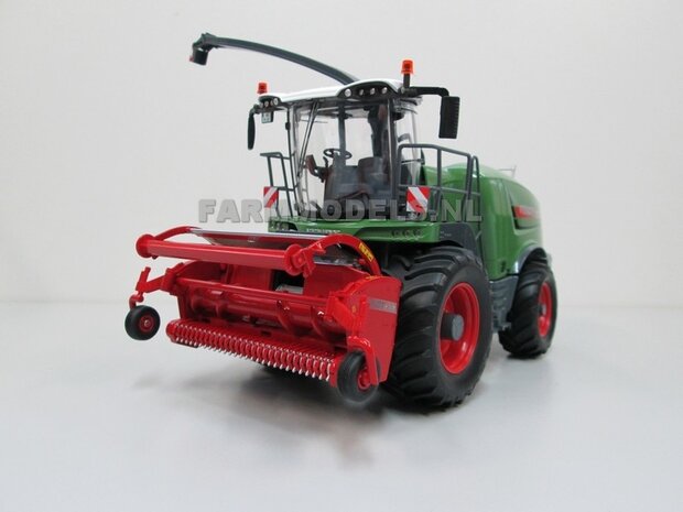 COMBI-SET: 2x Fendt Katana 85 Wiking = 1x Katana 85 met maisbek + 1x Katana 85 met graspickup  1:32   NB2B