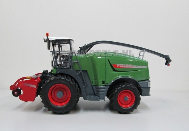 COMBI-SET: 2x Fendt Katana 85 Wiking = 1x Katana 85 met maisbek + 1x Katana 85 met graspickup  1:32   NB2B