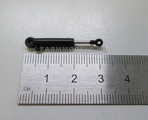Cilinder lengte in=31.3 mm, lengte uit=43 mm, &Oslash; 3.5 mm