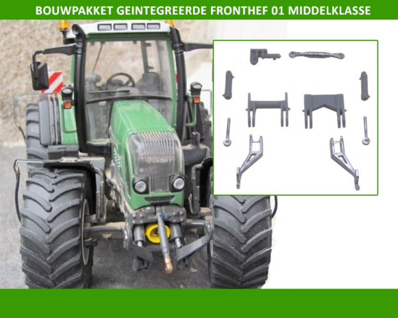 Ge&iuml;ntegreerde Fronthef 01 middelklasse  BOUWKIT 1:32   04131