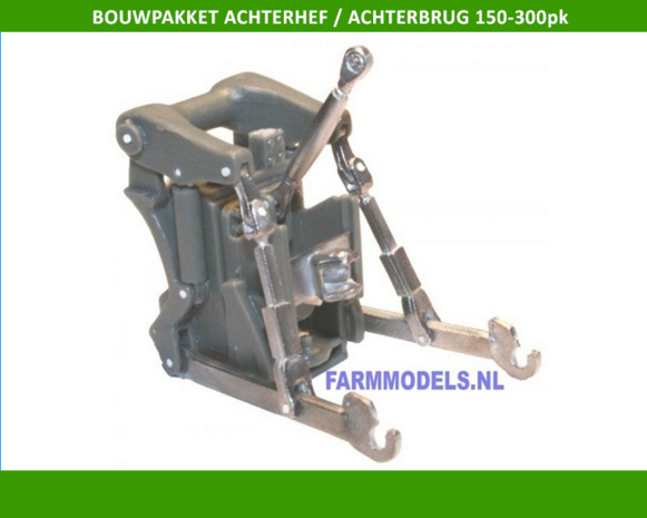 Achterhef/ achterbrug nr 02 voor Trekkers 150-300pk BOUWKIT  1:32   04102   