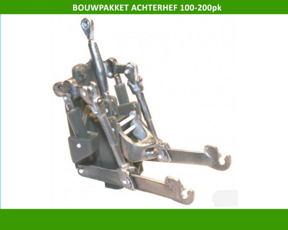 Achterhef/ achterbrug nr 05 voor Trekkers 100-200 pk BOUWKIT  1:32 04105  