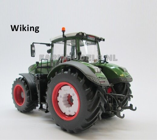 2x Wielgewicht blank, voor original Fendt 1050 Wiking &amp; Siku,  &Oslash; 32.3 mm  ( = 4 Schijven + 6 messing pennen) 1:32                        