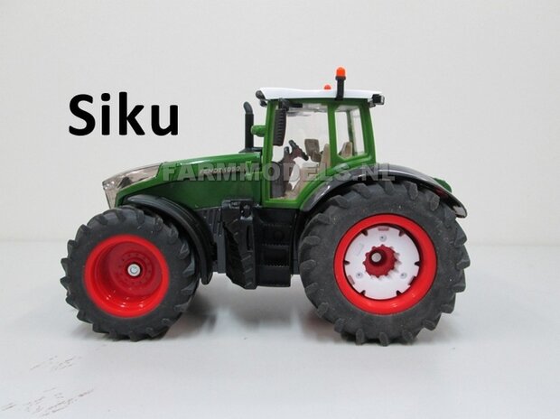 2x Wielgewicht blank, voor original Fendt 1050 Wiking &amp; Siku,  &Oslash; 32.3 mm  ( = 4 Schijven + 6 messing pennen) 1:32                        