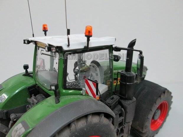 2x Breedteborden 10 x 10 mm Vaste versie, o.a. geschikt voor de Fendt 1050 van Wiking   1:32 