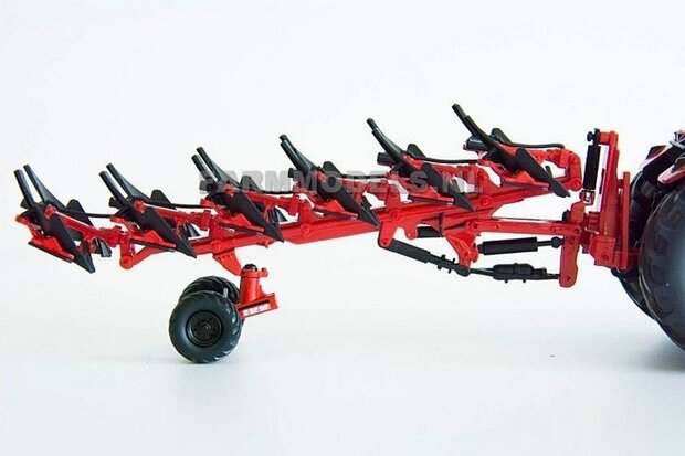 RED Gregoire &amp; Besson RWy8 - 6 Schaar ploeg rood 1:32 Replicagri REP120    EXPECTED   