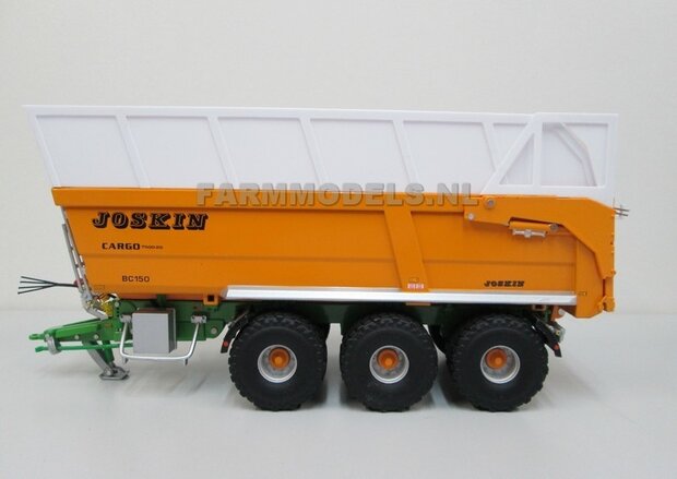 Opzetschot Ma&iuml;s BOUWKIT tbv Joskin CARGO 7500 / 25 ROS kipper 1:32 (HTD)              