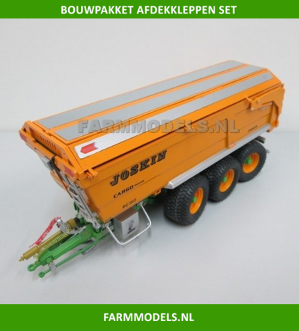 Vako Solid afdekkleppen BOUWKIT tbv Joskin BC150 7500/25 Trans Cargo 3 asser ROS 1:32 (HTD)