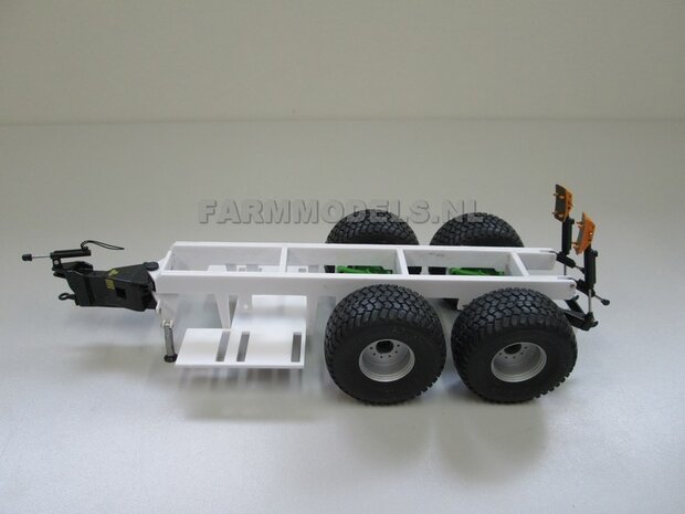 Hefinrichting set, geschikt voor (carrier/haakarm) mest tank + mesttank chassis, bouwkit 1:32 