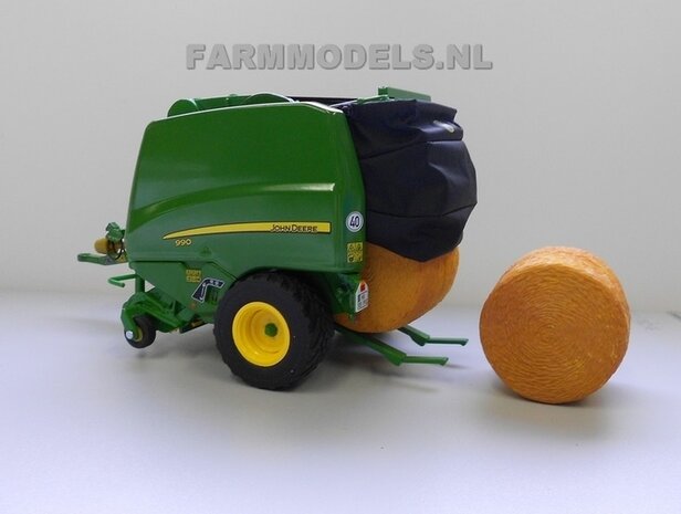 20x gedetaileerde Ronde Balen, &Oslash; 47 mm gedetaileerd, 1:32, passen perfect bij o.a. John Deere &amp; Claas pers Wiking           