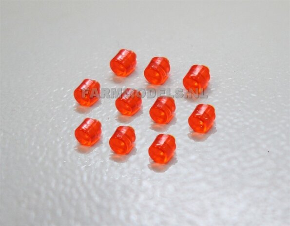 10x Toplichtjes &Oslash; 1.97 mm Oranje, 1:32  