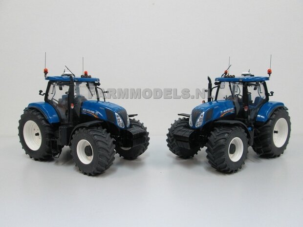 544. 3x New Holland T7.210 op brede sloffen